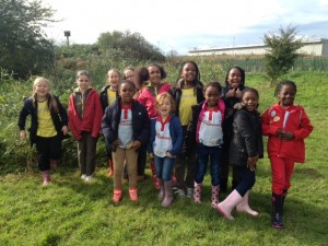 Brownies and Rainbows at Crossness Nature Reserve. (Photo: Karen Sutton)