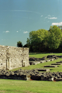 The ruins of Lesnes Abbey