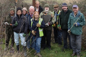 The Crossness litter-picking team (Photo: Martin Petchey)