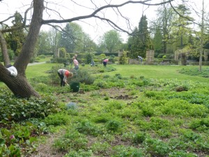 There was a great turnout at the event, and FoTS aims to further improve the wildlife value of the garden. (Photo: Mandy Stevens) 