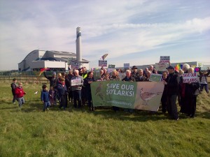 It is in the name of its incinerator operating arm that Cory 'Environmental' has submitted plans to destroy the only nesting habitat at Erith Marshes of two red-listed bird species. 
