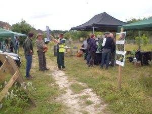 The LWT reserve Open Day gets underway at Braeburn Park. (Photo: Chris Rose) 